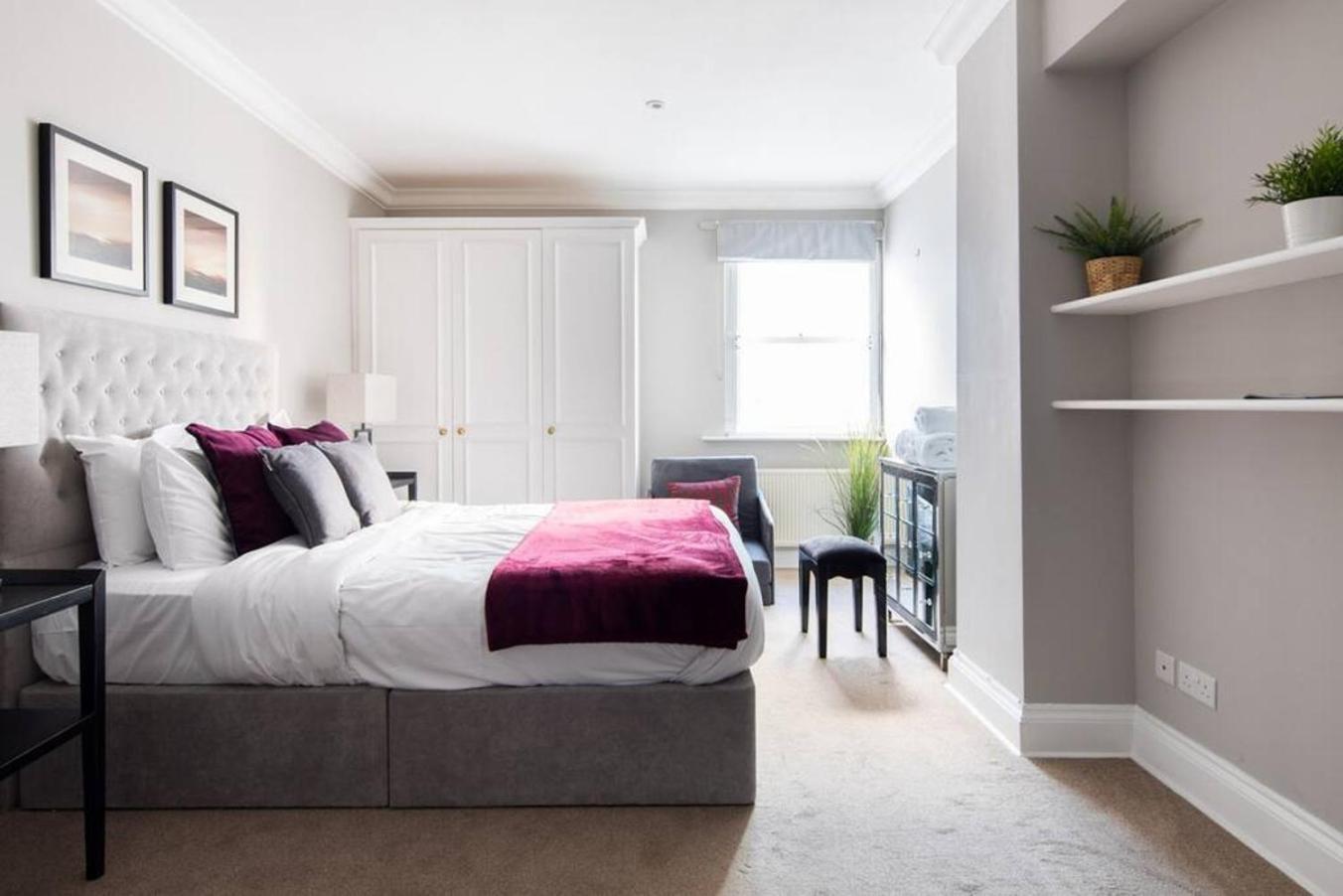 דירות לונדון Steps From Hyde Park 2Br 2Bath Sleeps 6 מראה חיצוני תמונה