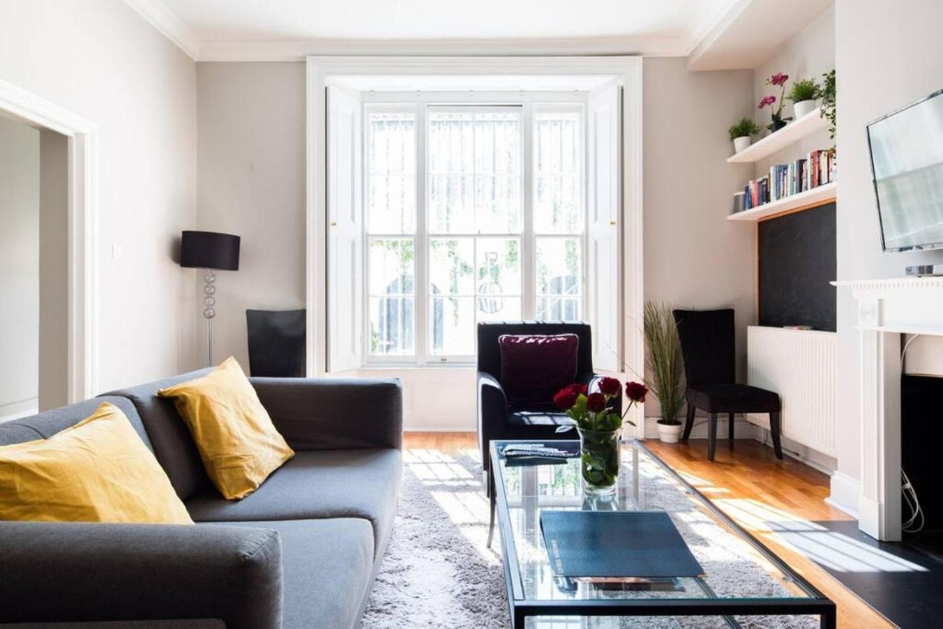 דירות לונדון Steps From Hyde Park 2Br 2Bath Sleeps 6 מראה חיצוני תמונה
